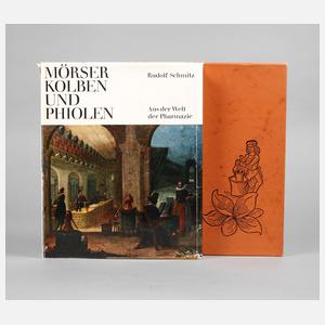 Mörser, Kolben und Phiolen