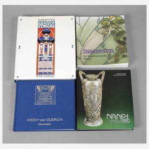 Konvolut Fachbücher Jugendstil