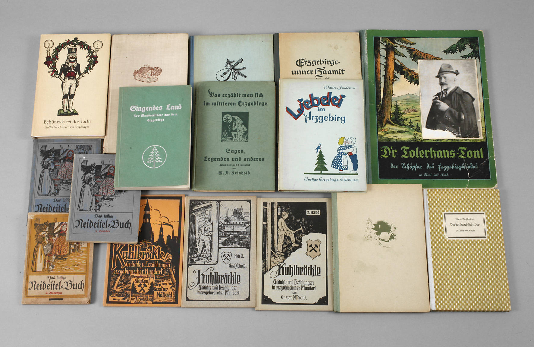 Konvolut Regionalliteratur Erzgebirge/Vogtland