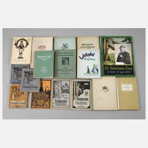 Konvolut Regionalliteratur Erzgebirge/Vogtland