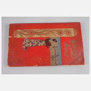 Jugendstil-Postkartenalbum