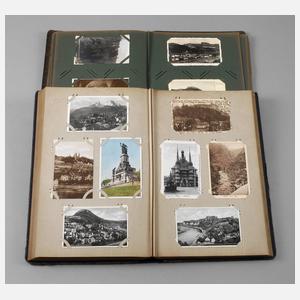 Zwei Ansichtskartenalben Deutschland
