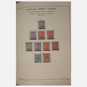 Briefmarken und Ganzsachen Alliierte Besetzung/Berlin