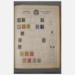 Briefmarkensammlung Europa 1870–1930