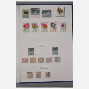 Briefmarkenalbum Europa–Übersee