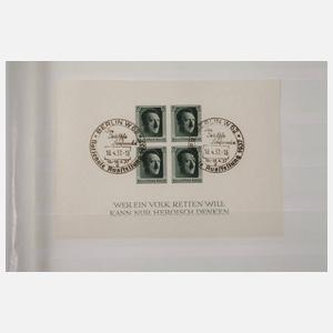 Drei Briefmarkenalben DR und DDR