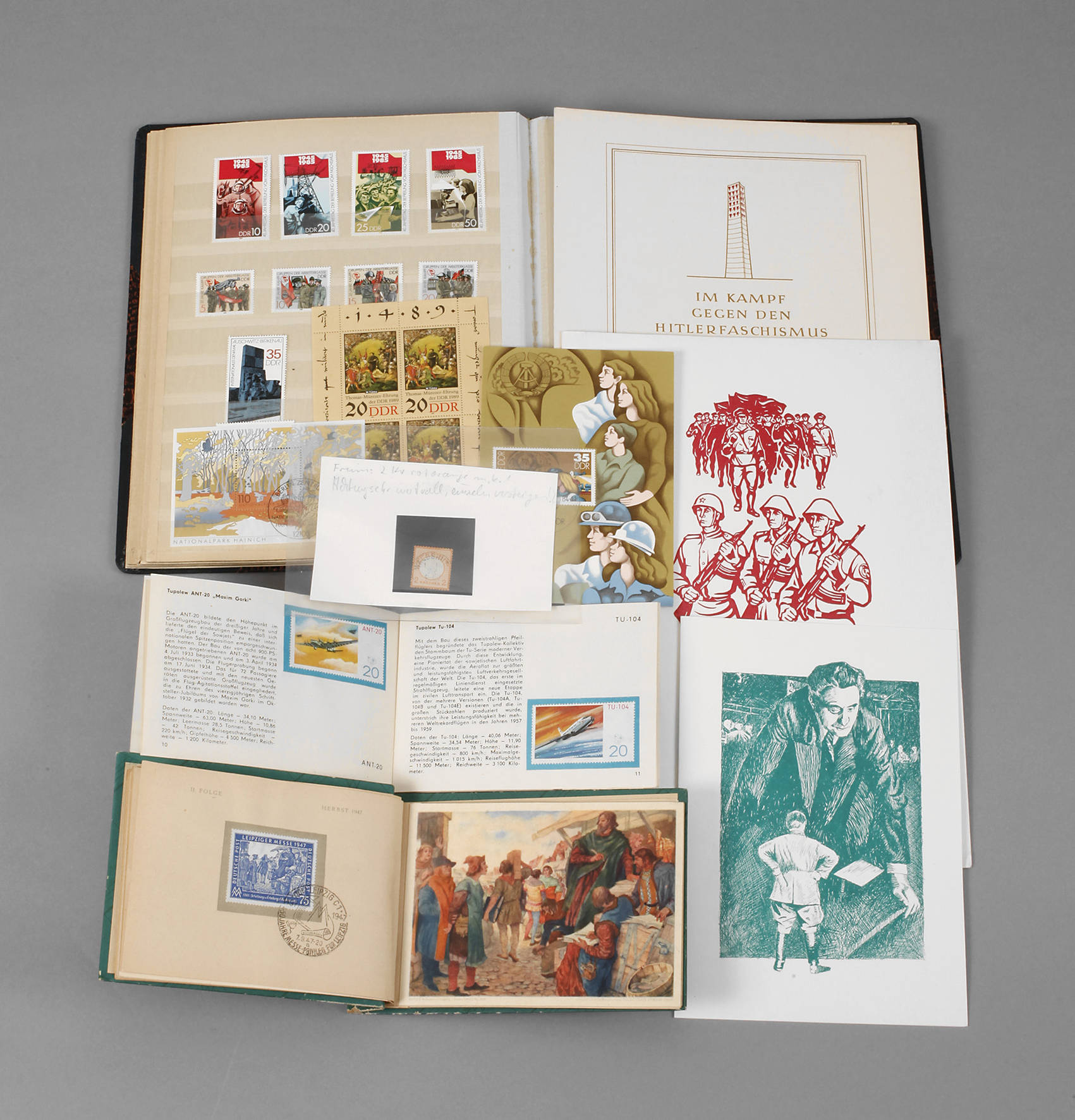 Konvolut Briefmarken DR und DDR