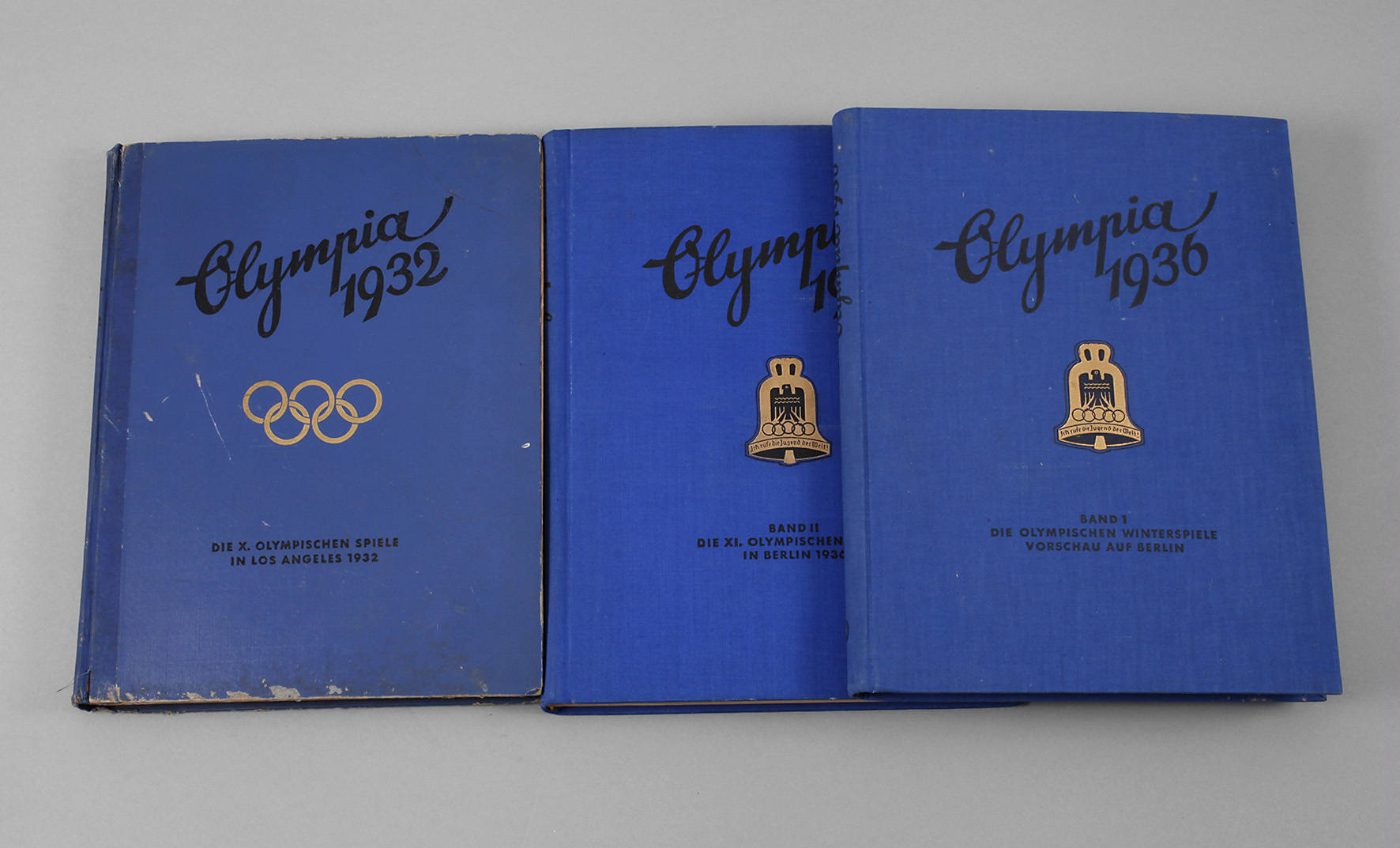 Drei Zigarettenbilderalben Olympische Spiele 1932/36