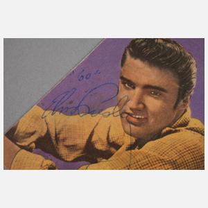 Autogrammkarte Elvis Presley