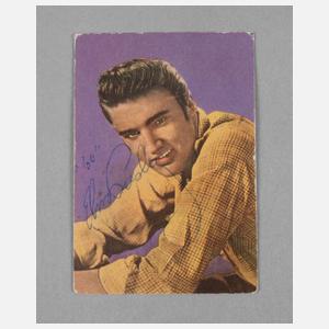 Autogrammkarte Elvis Presley