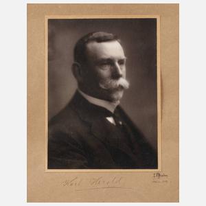 Anton Binder, Portraitfotografie des Schriftstellers Karl Herold