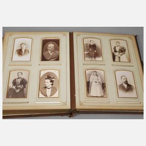 Zwei Fotoalben um 1900