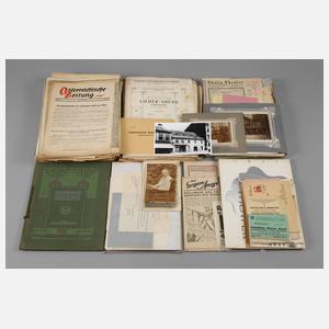 Nachlass Dokumente Soldat Josef Slezak