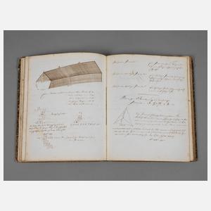 Notizbuch um 1840/50