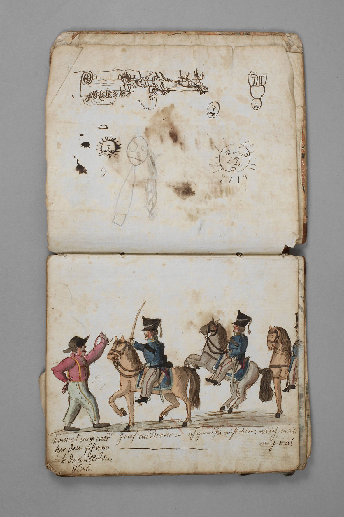 Skizzen- und Malbüchlein um 1820