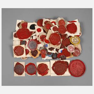 Großes Konvolut Siegel