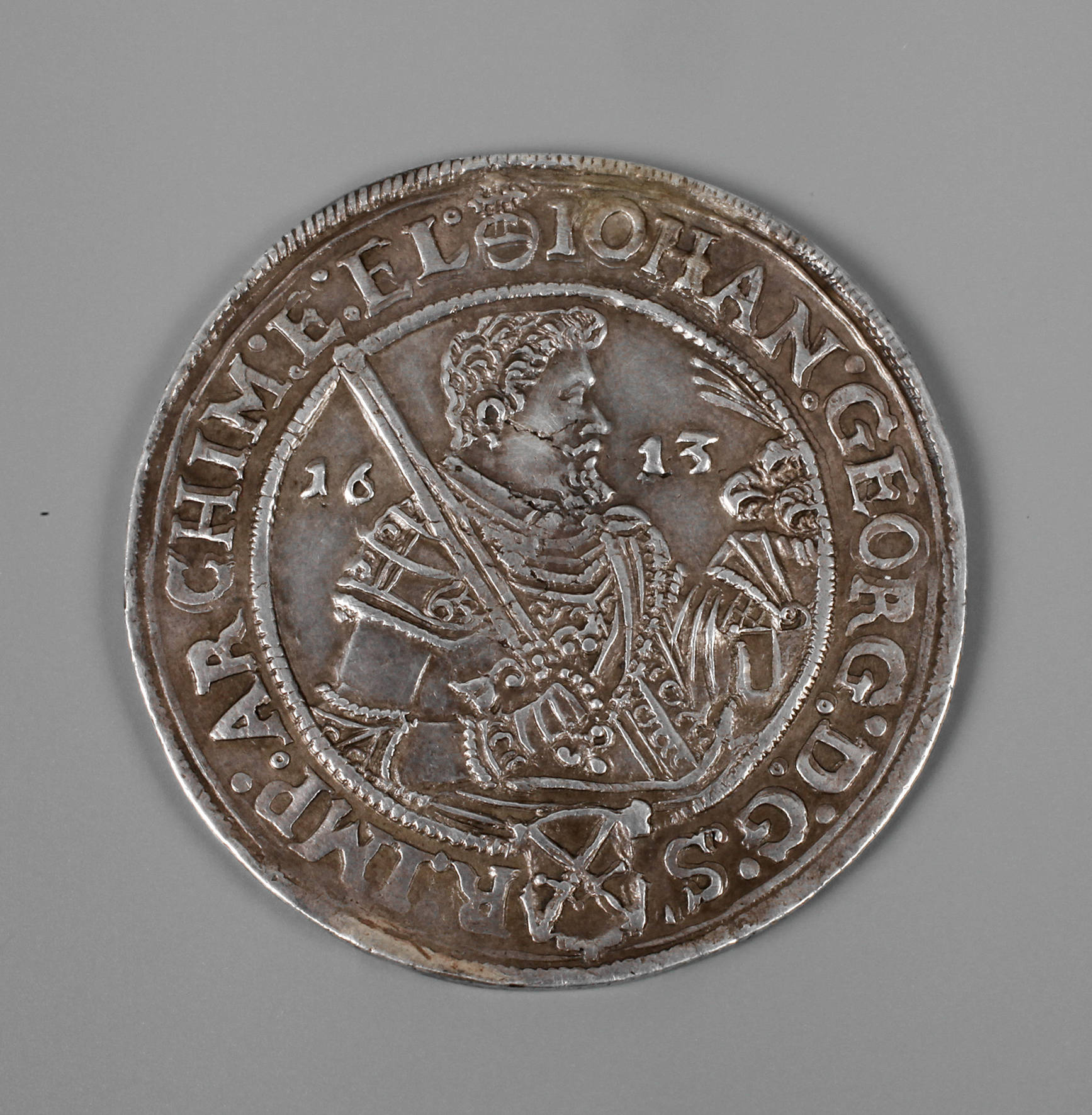 1/2 Taler Sachsen Johann Georg I. und August