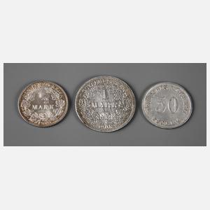 Konvolut Kleinmünzen Dt. Kaiserreich