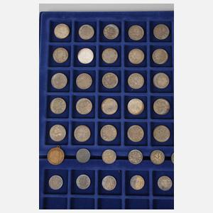 Konvolut Markstücken Kaiserreich