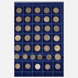 Konvolut Markstücken Kaiserreich