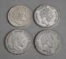 Vier Silbermünzen Deutsches Reich