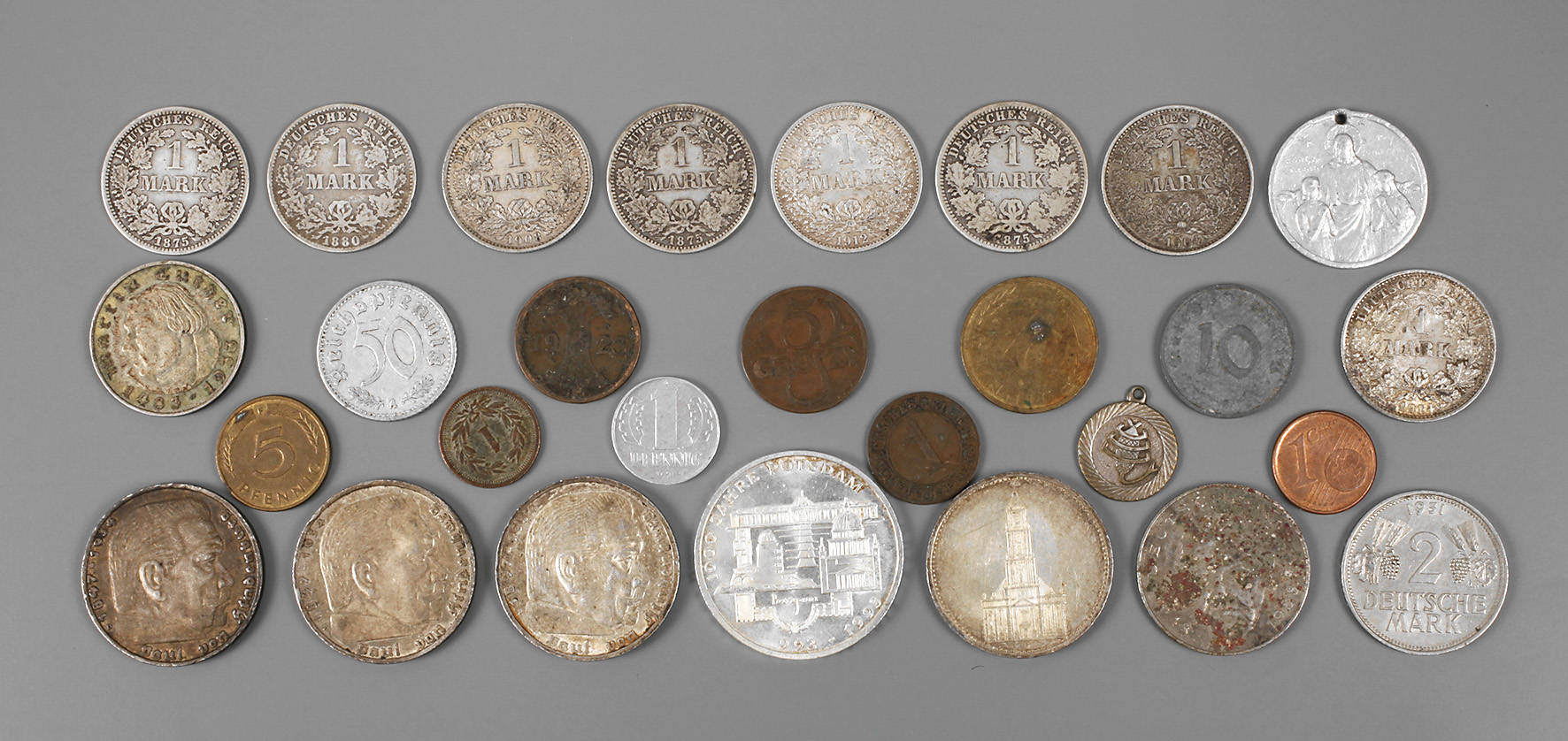 Konvolut deutsche Währungen