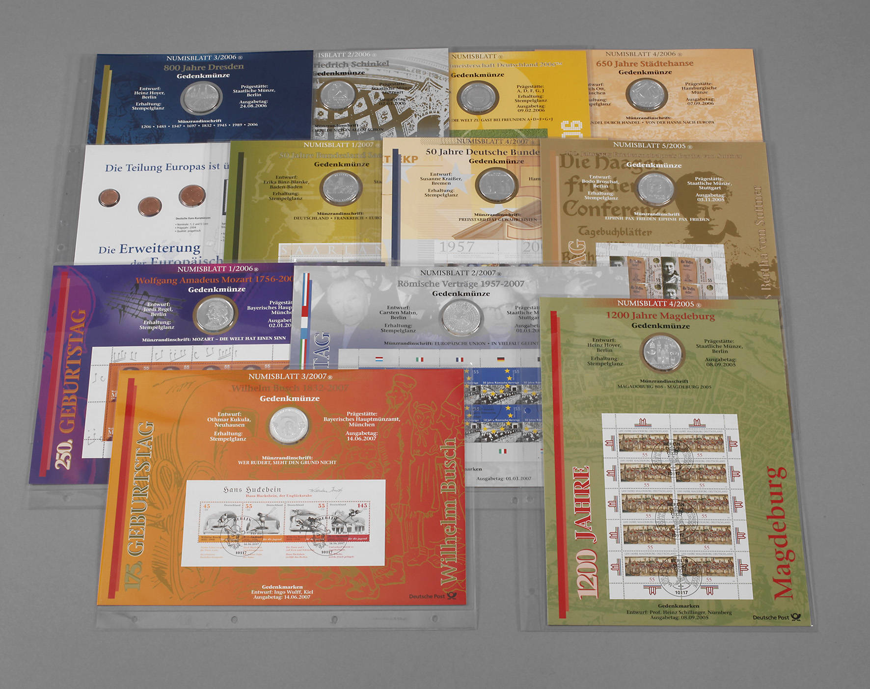 Konvolut Euro-Gedenkmünzen/Gedenkmarken