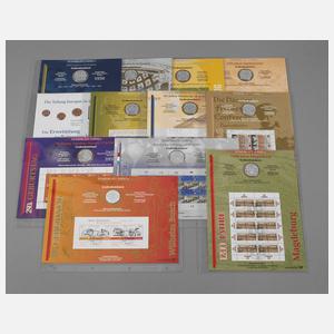 Konvolut Euro-Gedenkmünzen/Gedenkmarken