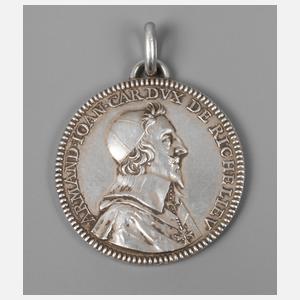 Medaille auf Kardinal Richelieu