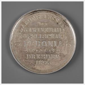 Medaille Gartenbaugesellschaft Feronia Dresden