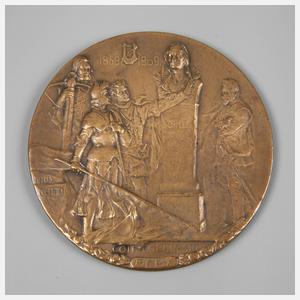 Medaille auf den 150. Geburtstag Schillers