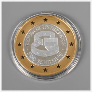 500 Schilling-Gedenkmünze