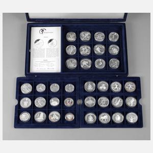 Silbermünzen Olympische Spiele