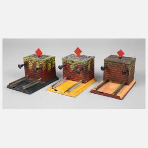 Bing drei Prellböcke