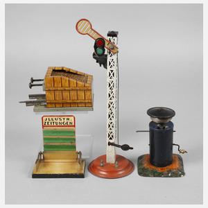 Konvolut Eisenbahnzubehör