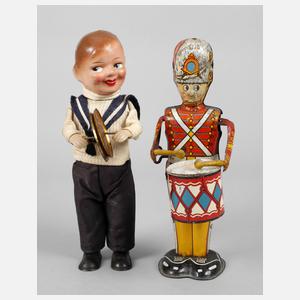 Zwei mechanische Figuren