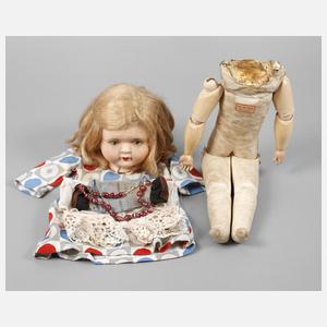 Lederbalg-Puppenkörper mit Mama-Stimme