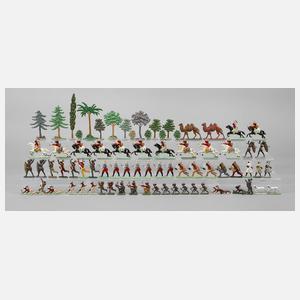 Konvolut Zinnfiguren