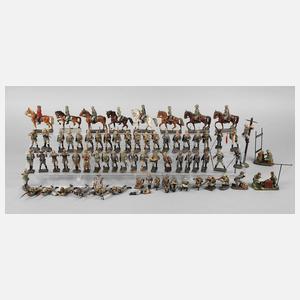 Großes Konvolut Massesoldaten