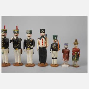 Konvolut Aufstellfiguren Erzgebirge