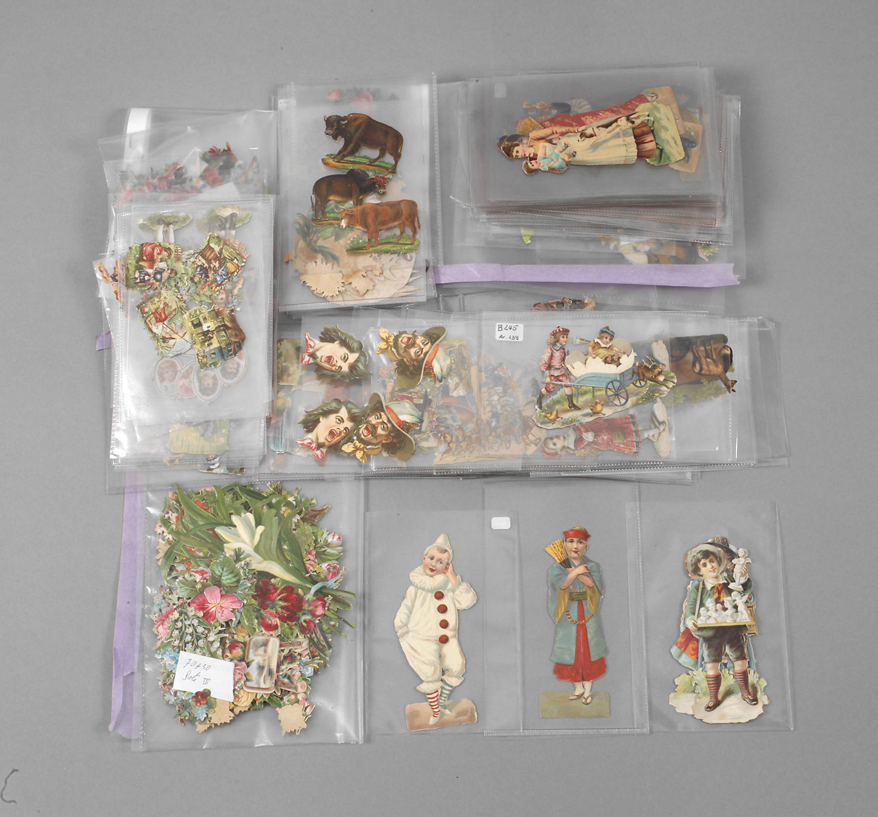 Große Sammlung Glanzbilder