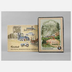 Zwei Brettspiele Ostdeutschland