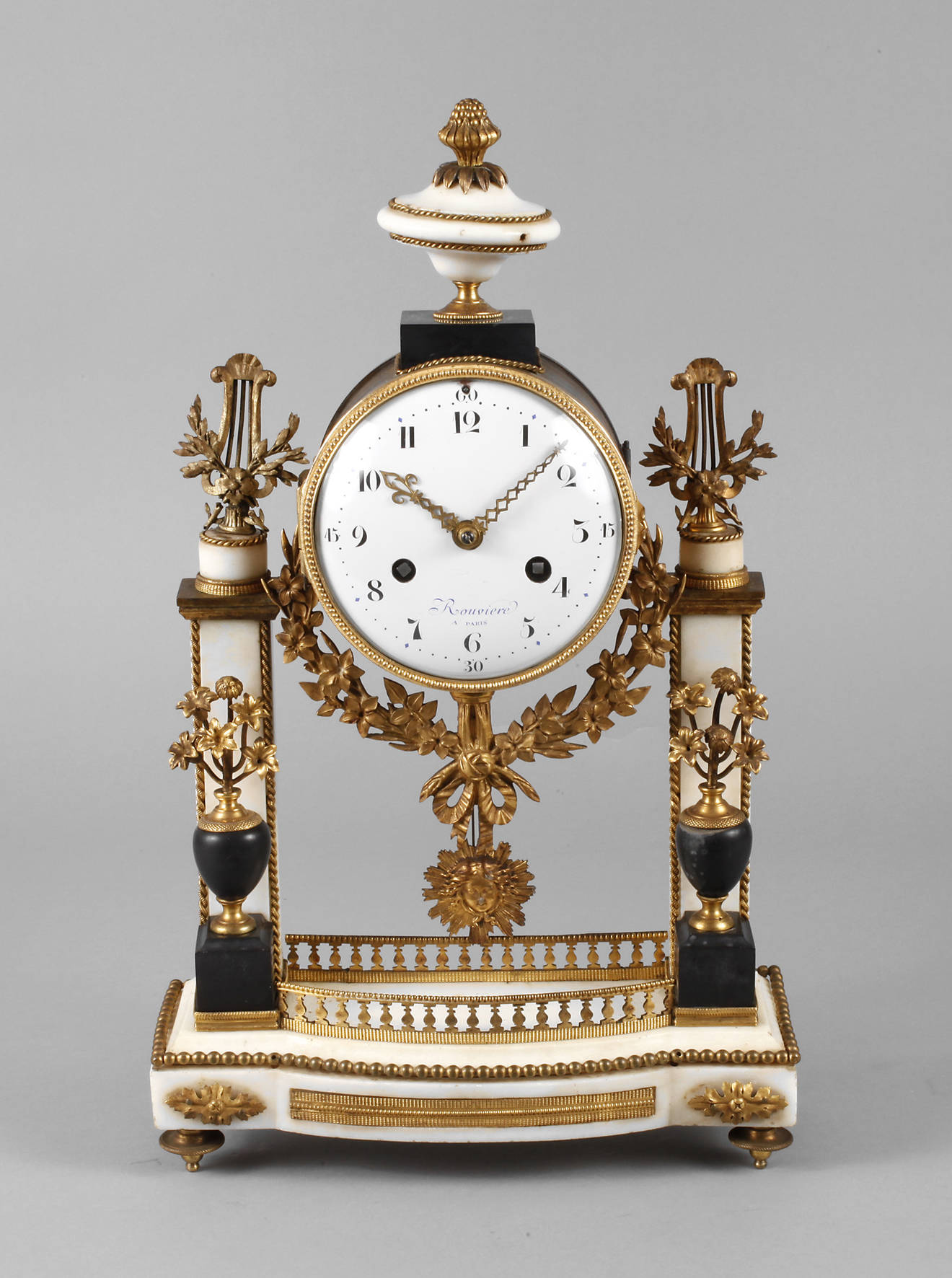 Empire Tischuhr Rouvière à Paris