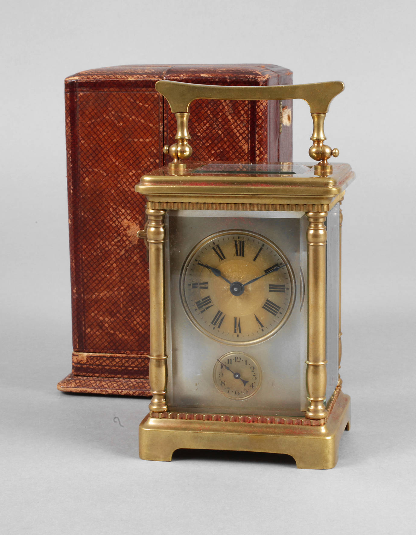 Offiziersuhr im Etui