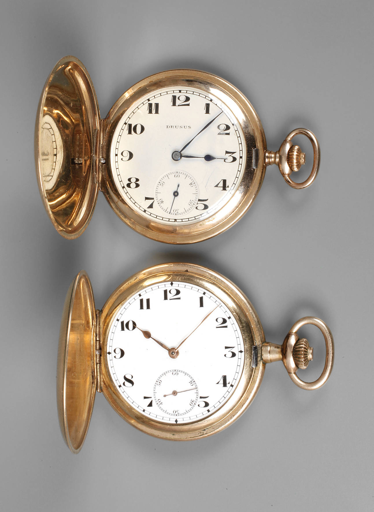 Zwei Sprungdeckeluhren