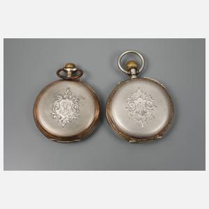 Zwei Taschenuhren