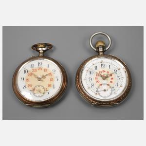 Zwei Taschenuhren