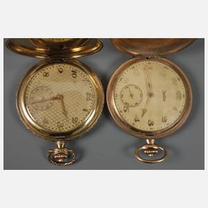 Fünf Sprungdeckeluhren