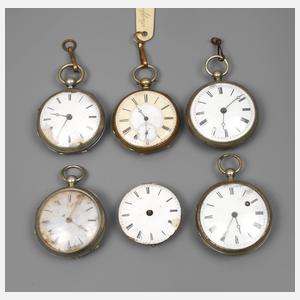 Konvolut Taschenuhren