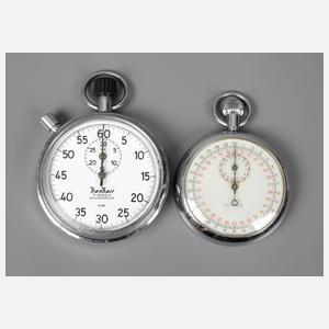 Zwei Stoppuhren